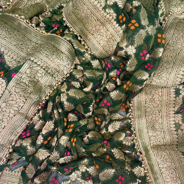 Georgette Banarsi Dupatta